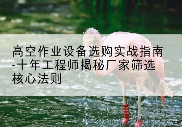 于都剪叉式升降机厂家-高空作业设备选购实战指南-十年工程师揭秘厂家筛选核心法则